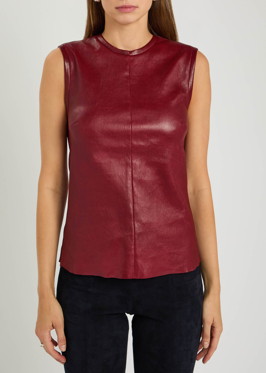Stouls Miuccia Stretch-leather top - 2