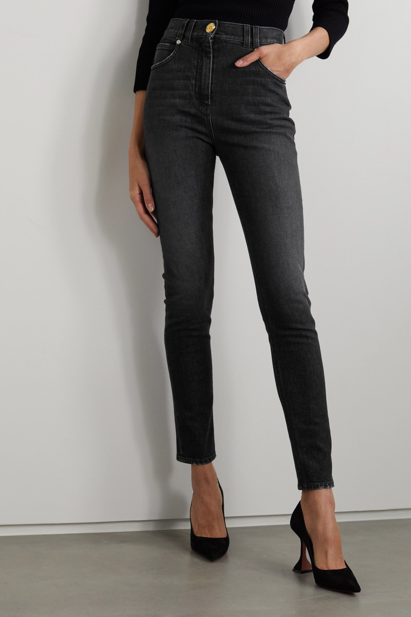 High-rise skinny jeans 3