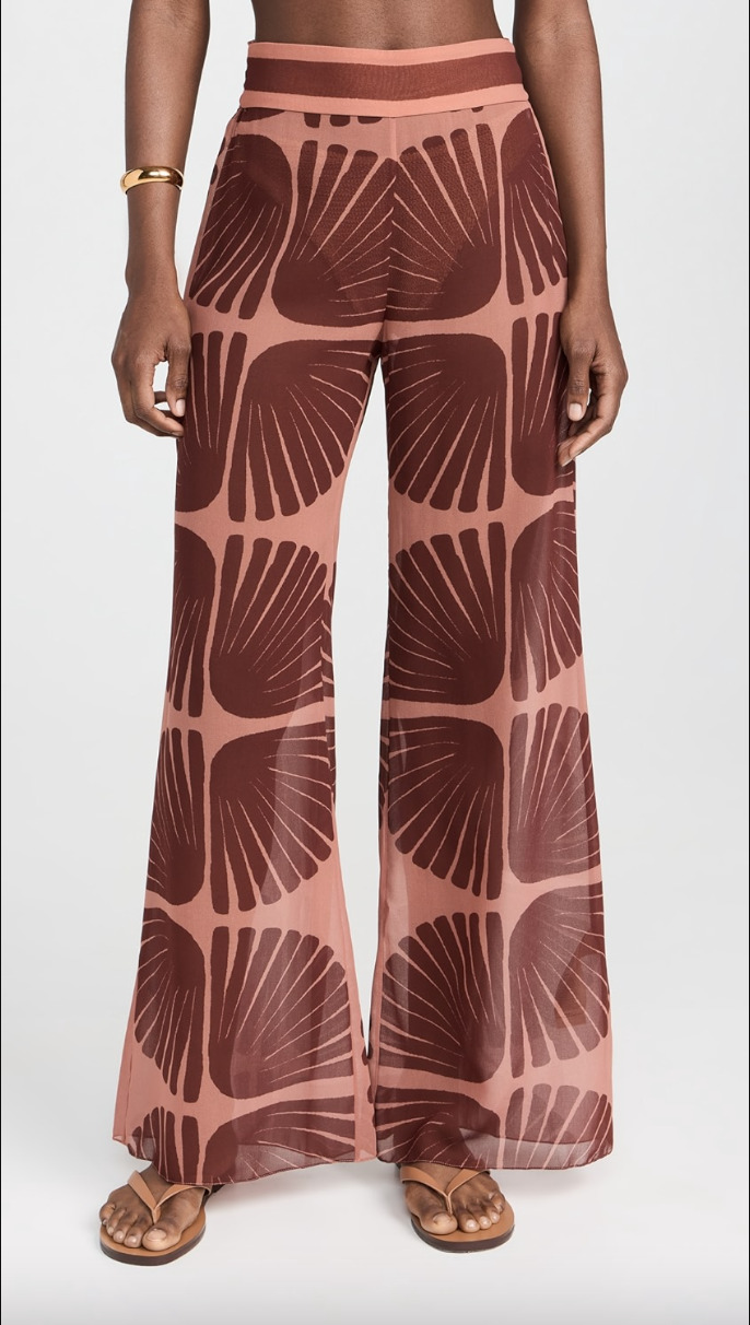 Rapsodia Del Río Pants In Pink Terracotta - 4