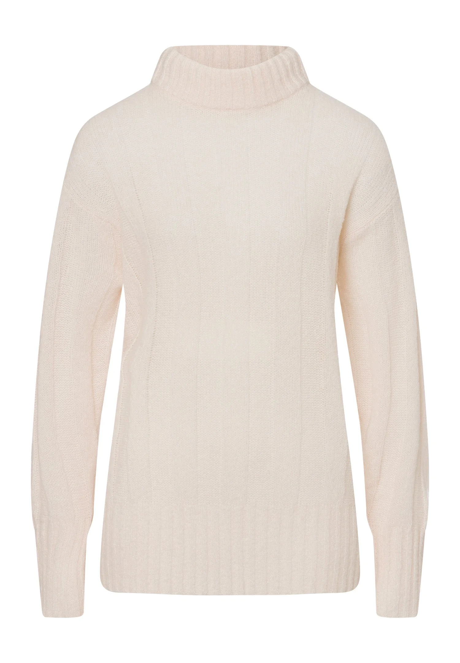 Knits Mockneck Wool Blend Pullover - 1