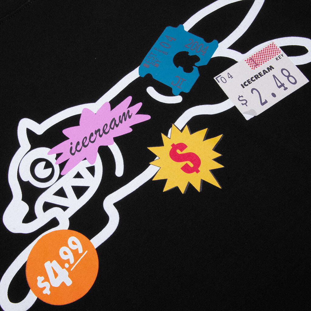 CASHIER S/S TEE - BLACK - 3