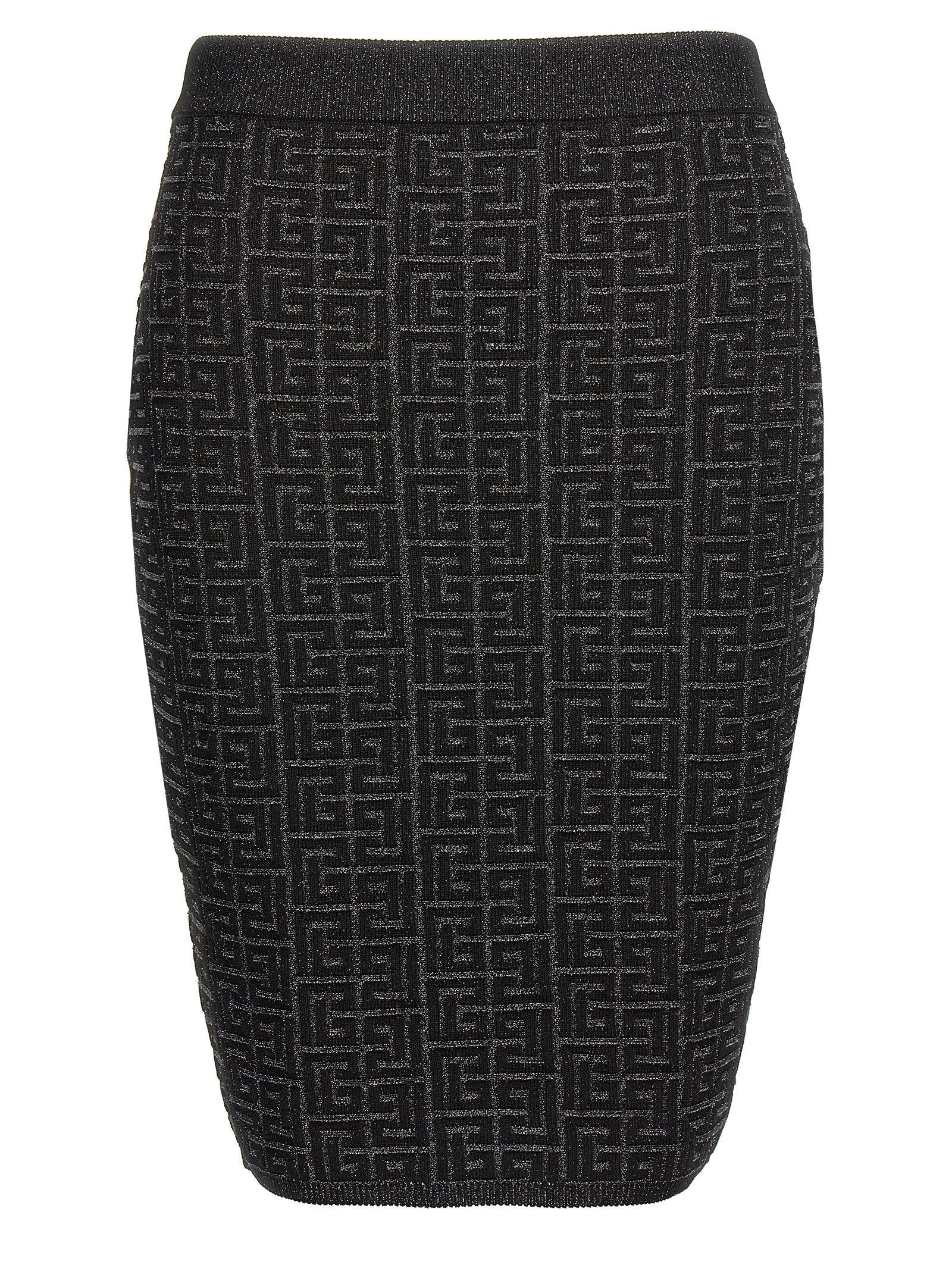 Balmain Women 'Monogram' Skirt - 1