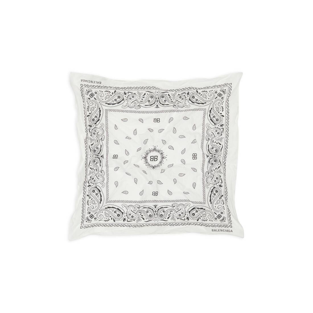 Women's Balenciaga Bandana Scarf  in White - 1