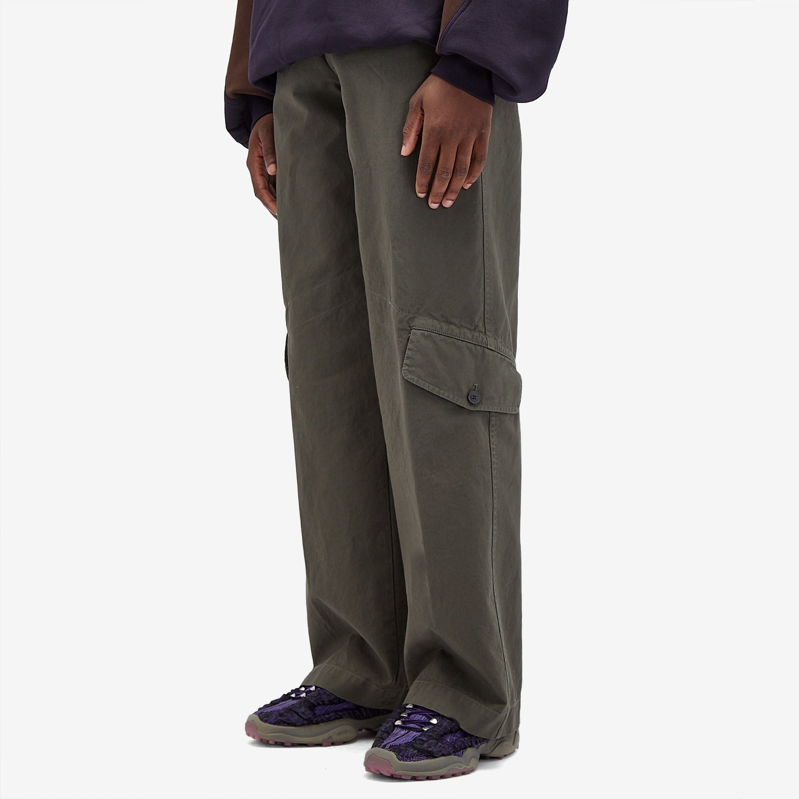 Dries Van Noten Paxford Garment Dyed Cargo Pants - 2