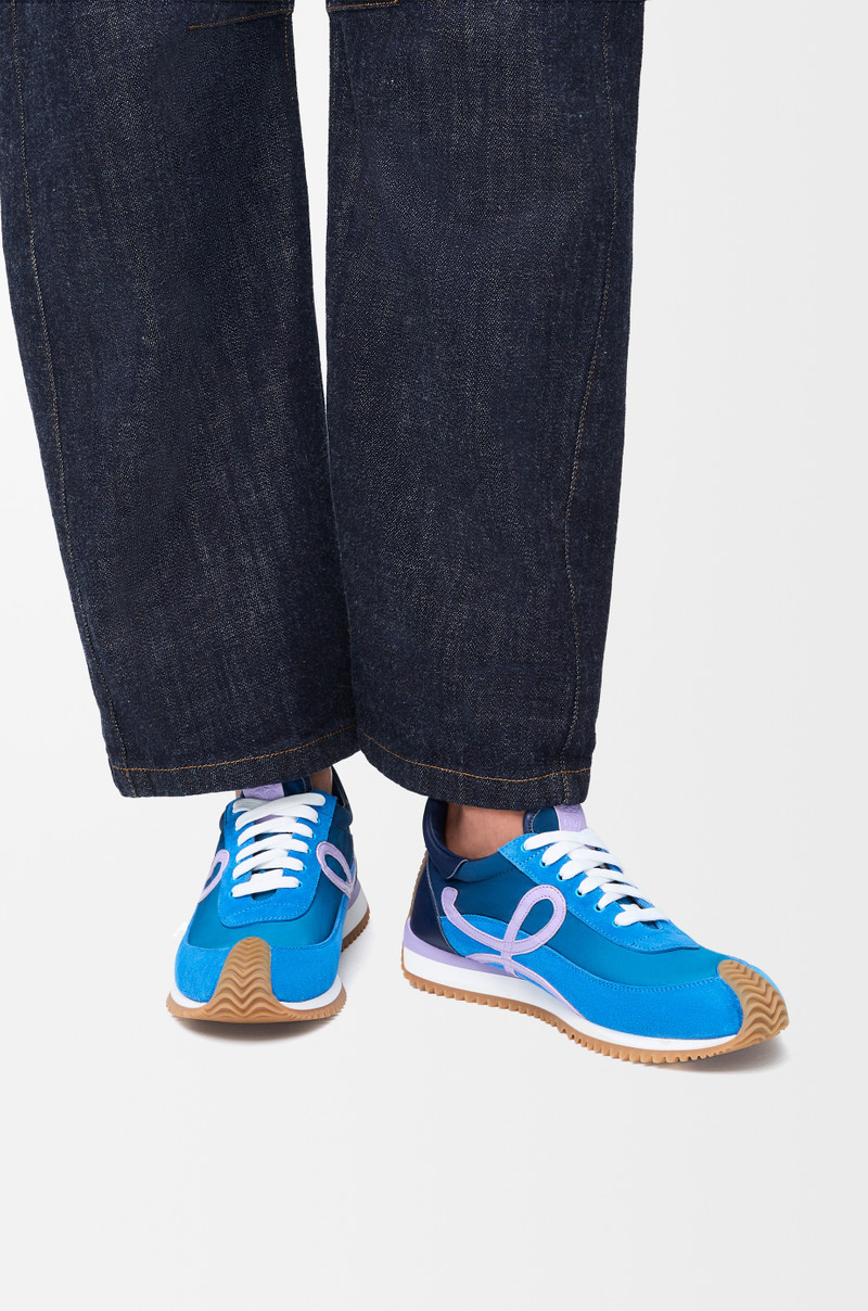 Loewe Flow Runner 2.0 in nylon and suede outlook