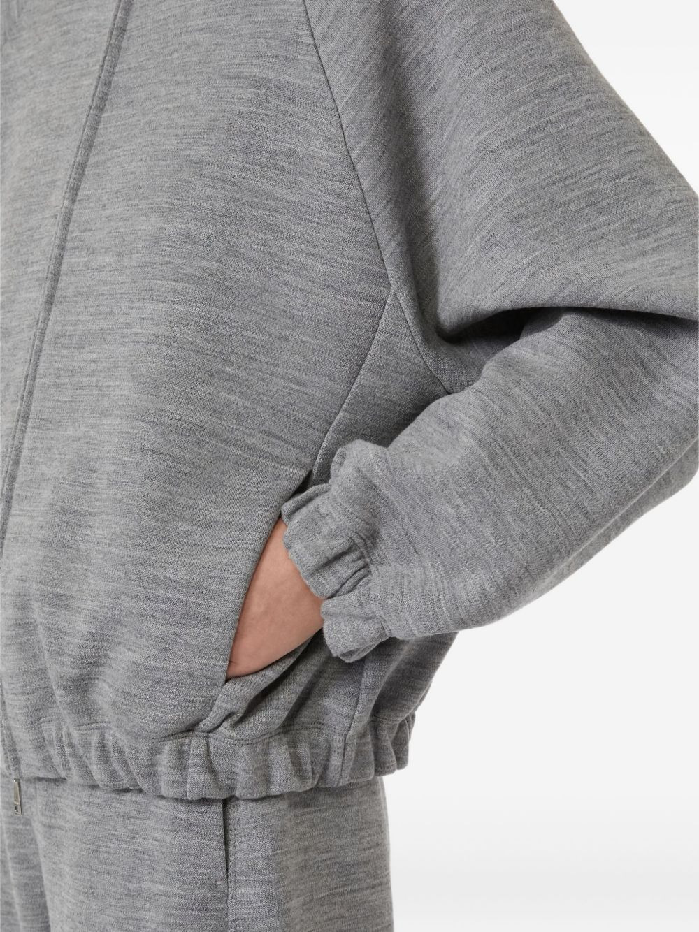 zip-front pocket sweater - 4