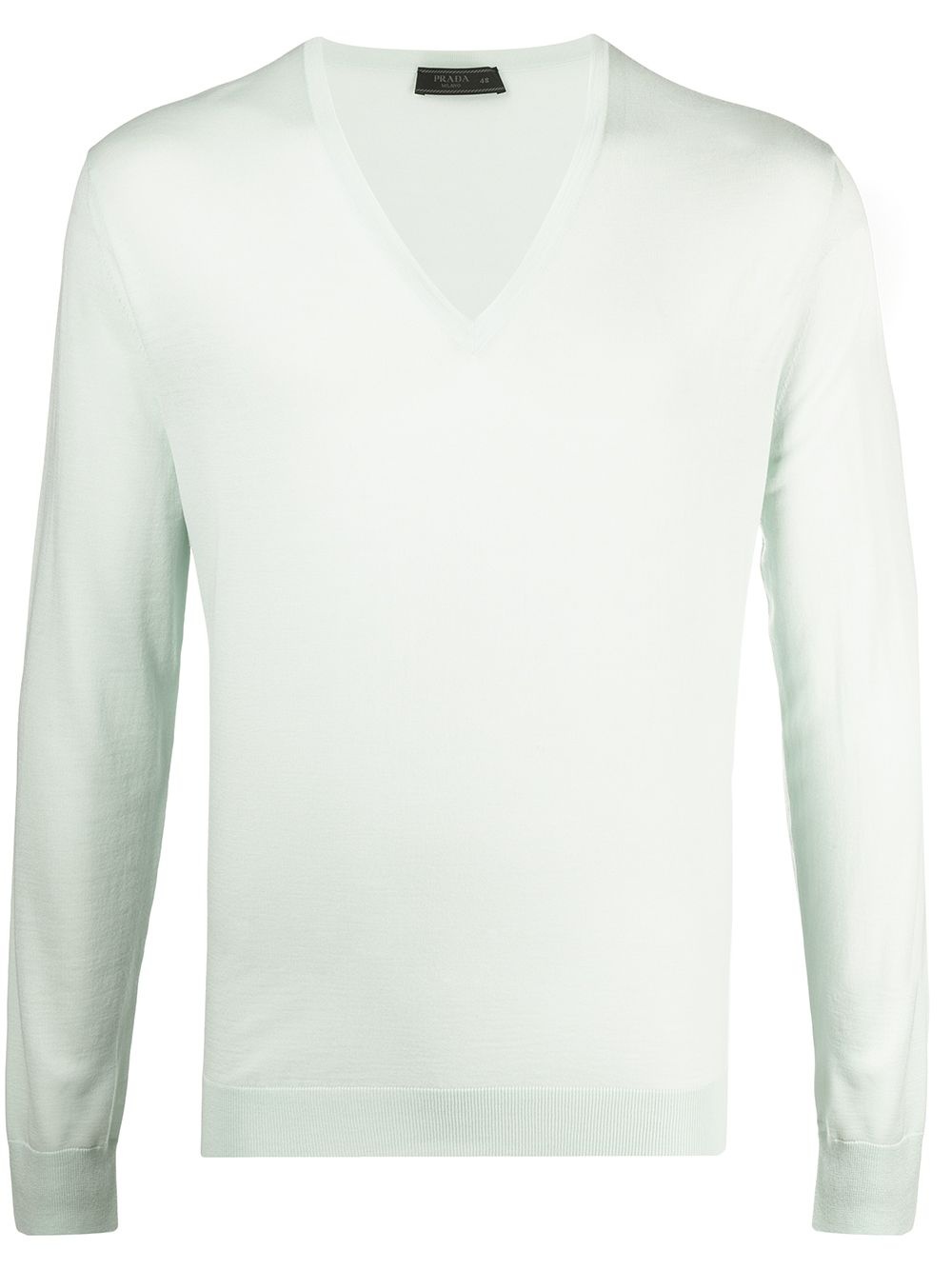 knitted long-sleeve jumper - 1