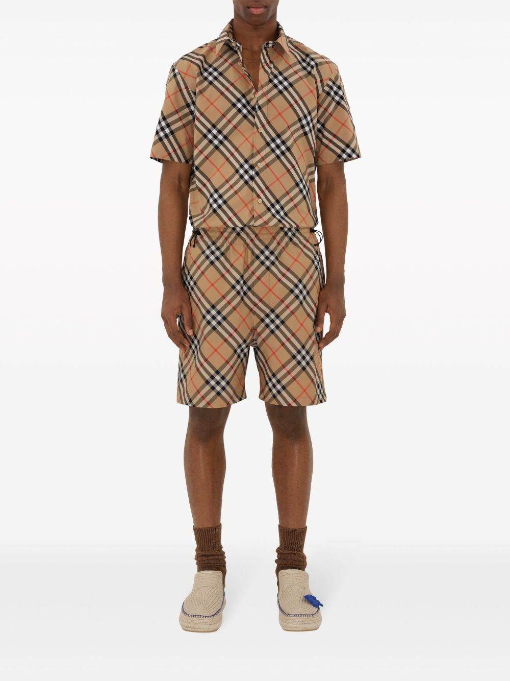Check print Short sleeves - 6