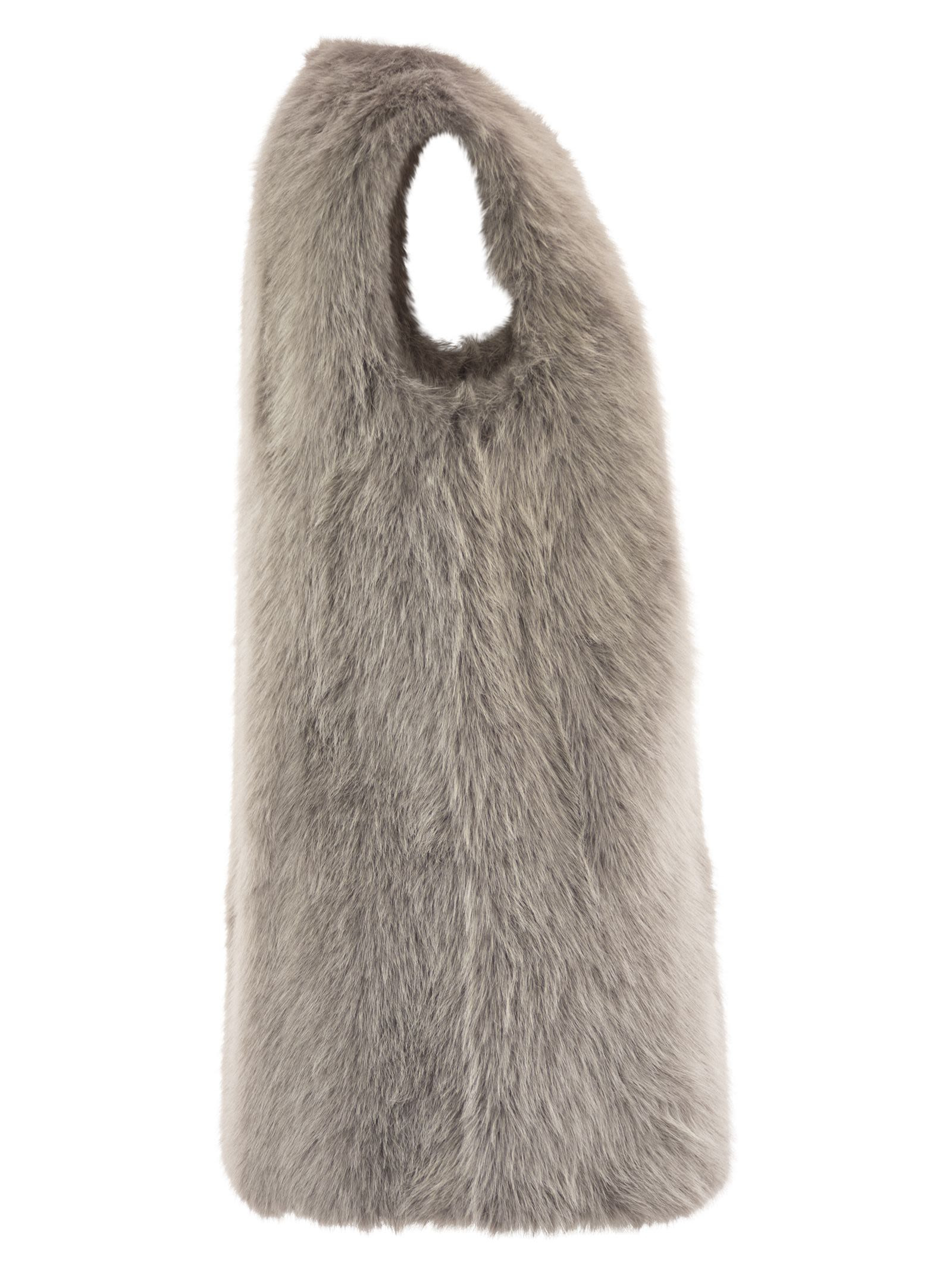 Herno Women Cruelty-Free Fur Sleeve Coat - 3