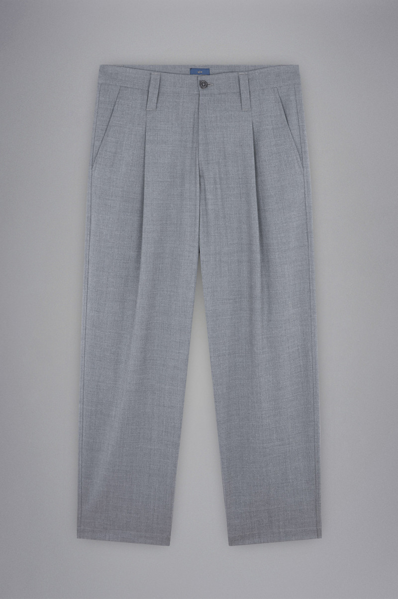 TECHNICAL WOOL CHINO TROUSERS 1