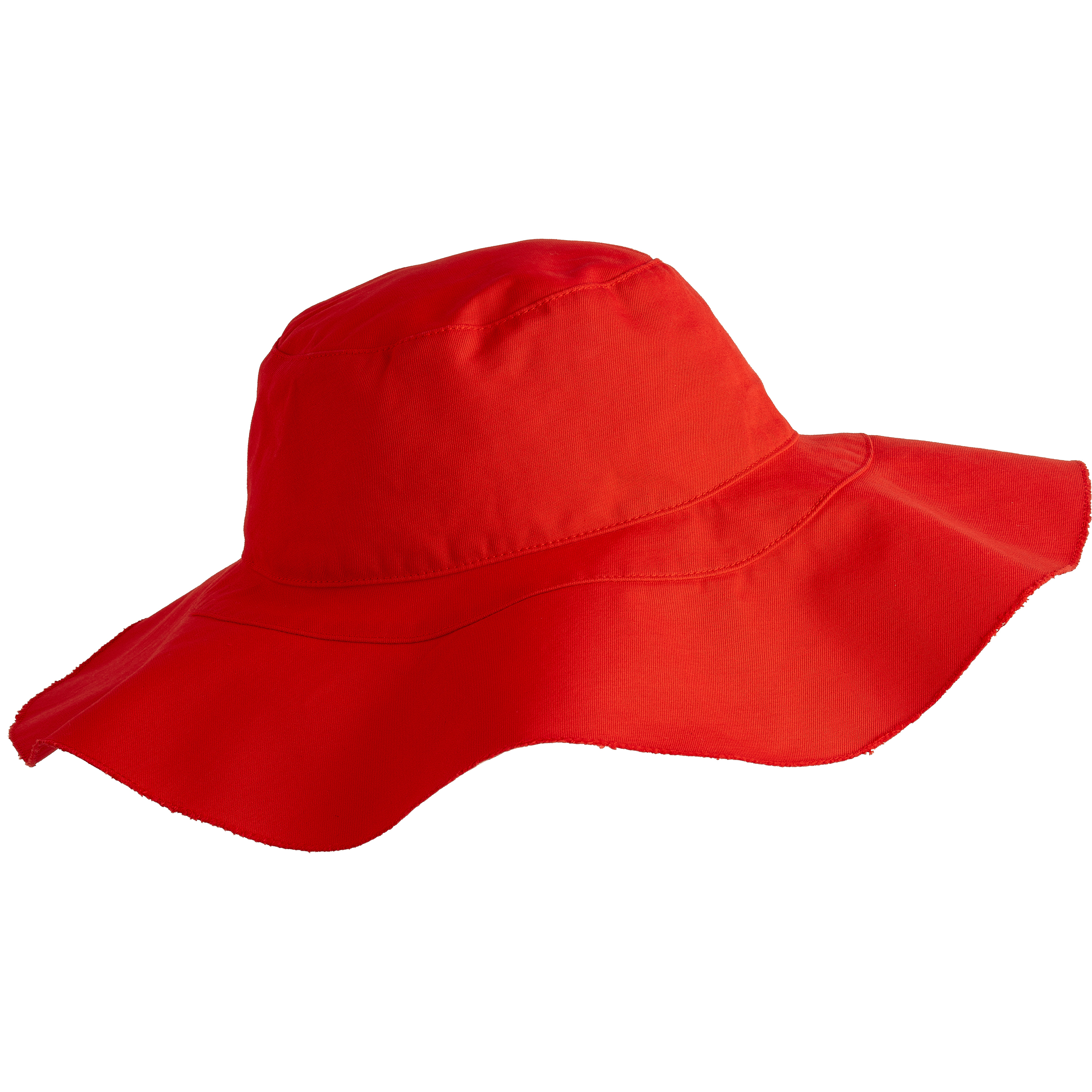 Women Large Cotton Hat Solid- Vilebrequin x Ines de la Fressange - 1