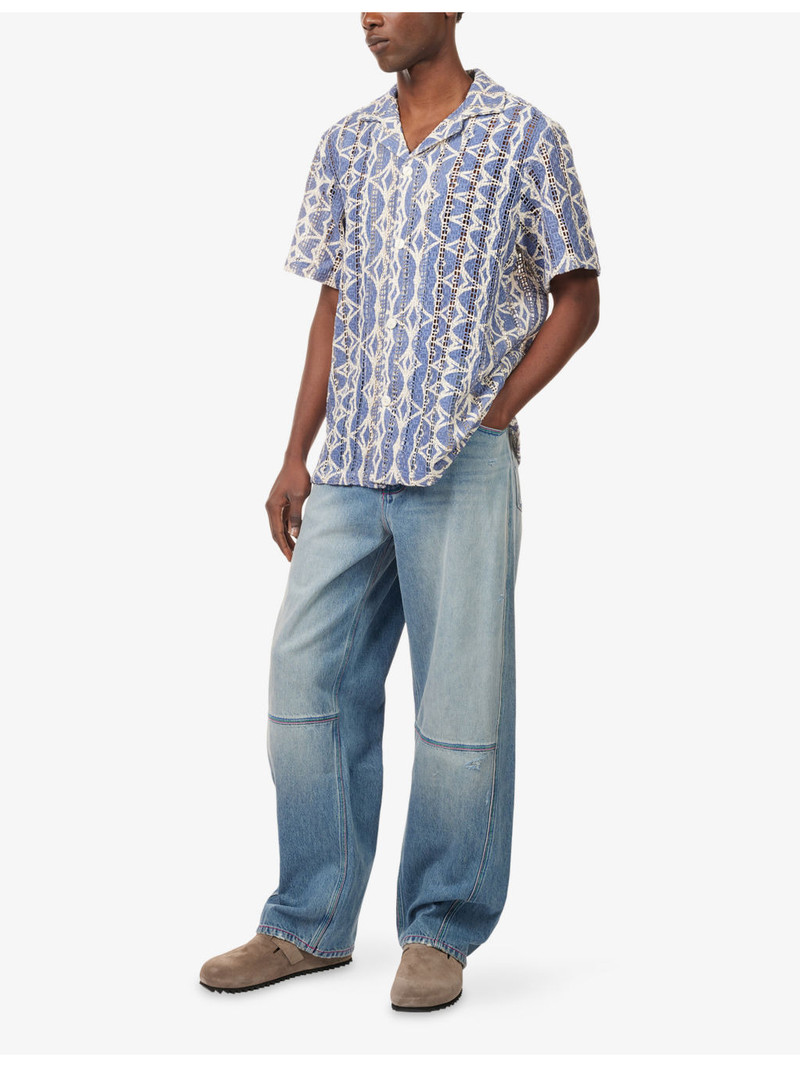 OAS Arko Cuba Cotton-Crochet Shirt outlook