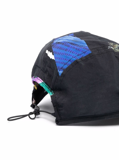 Y-3 logo-print baseball cap outlook