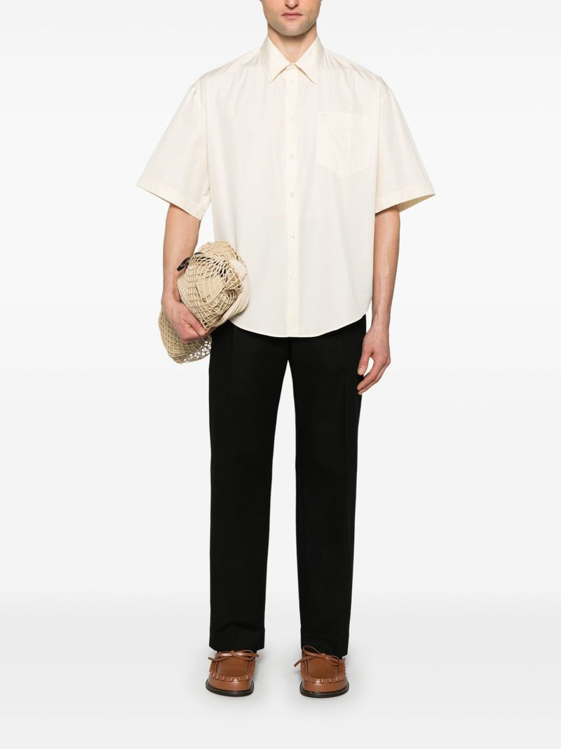 AMI Paris Ami de Coeur-embroidered shirt outlook