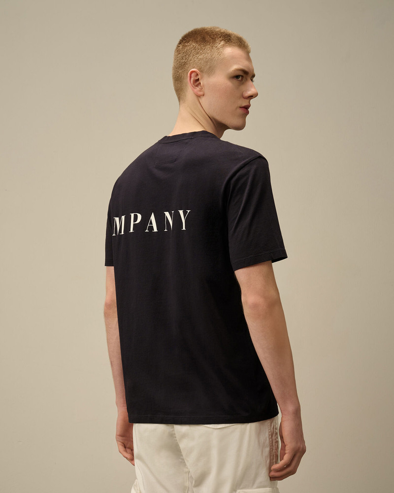 30/1 Jersey Front-Back Logo T-Shirt 3