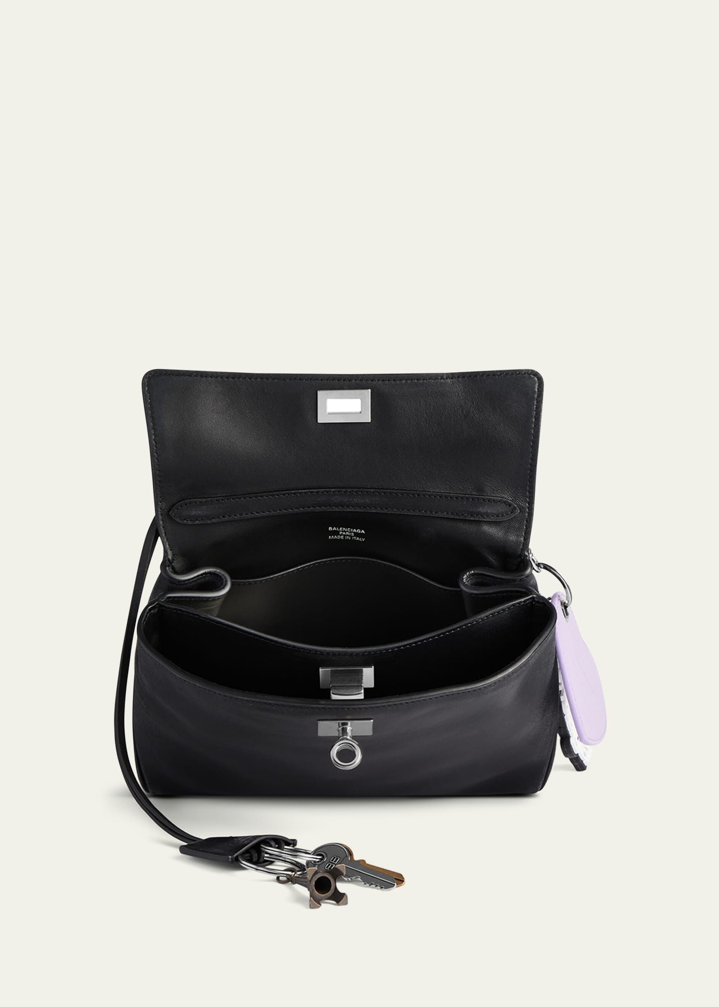 Rodeo Mini Leather Top-Handle Bag - 3