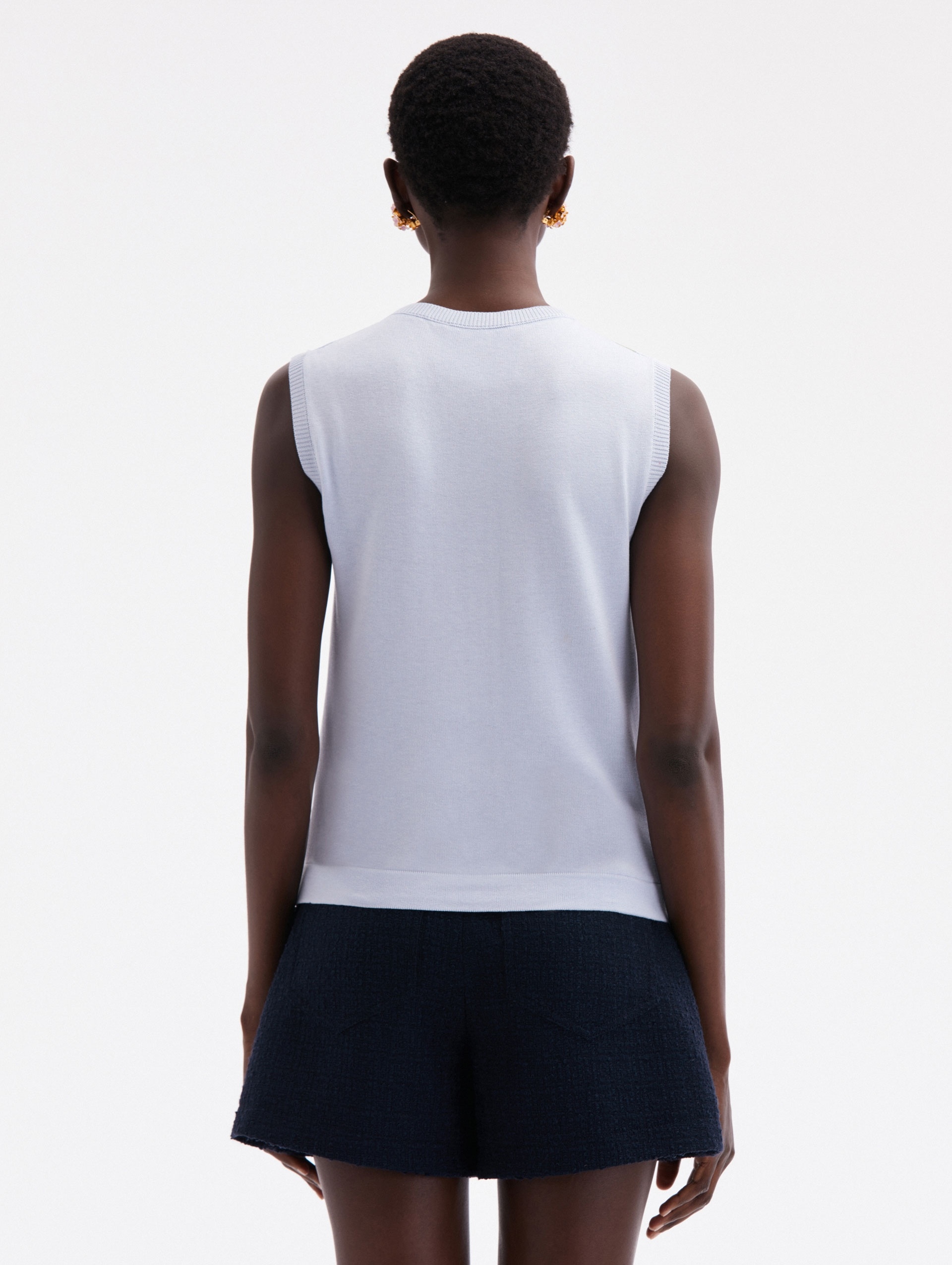 POPPY PRINTED INSET TANK - 3