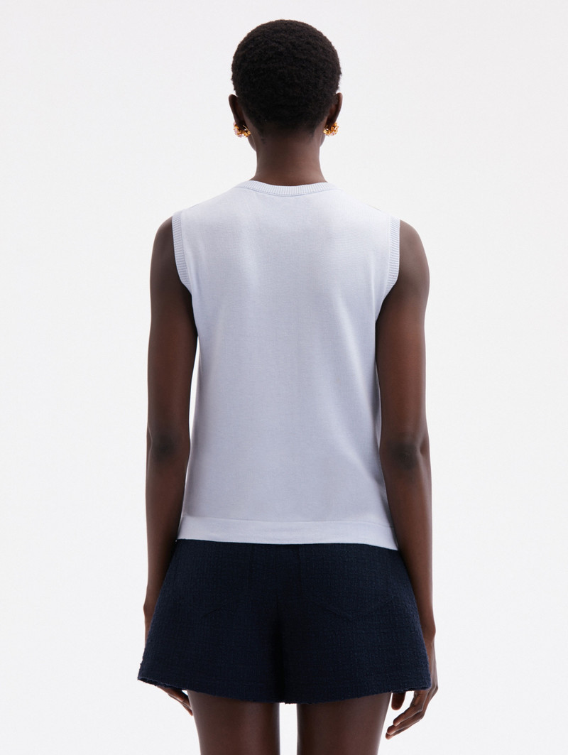 POPPY PRINTED INSET TANK 3