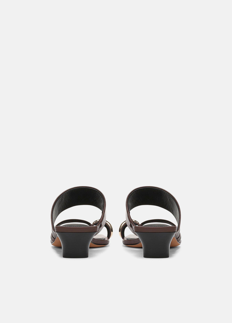 Vince Stacy Leather Heeled Toe-Ring Sandal outlook