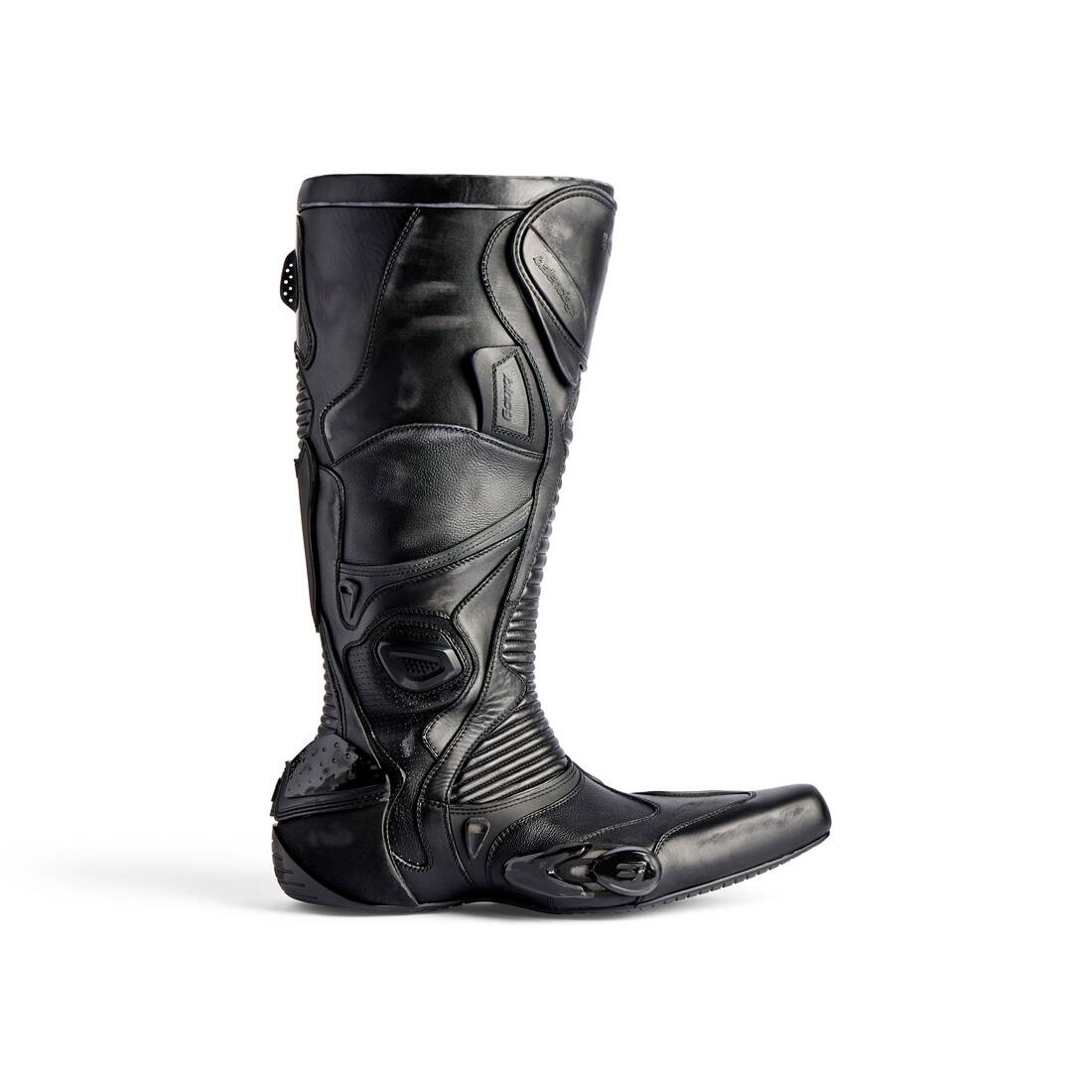 Men's Biker Boot  in Black - 1