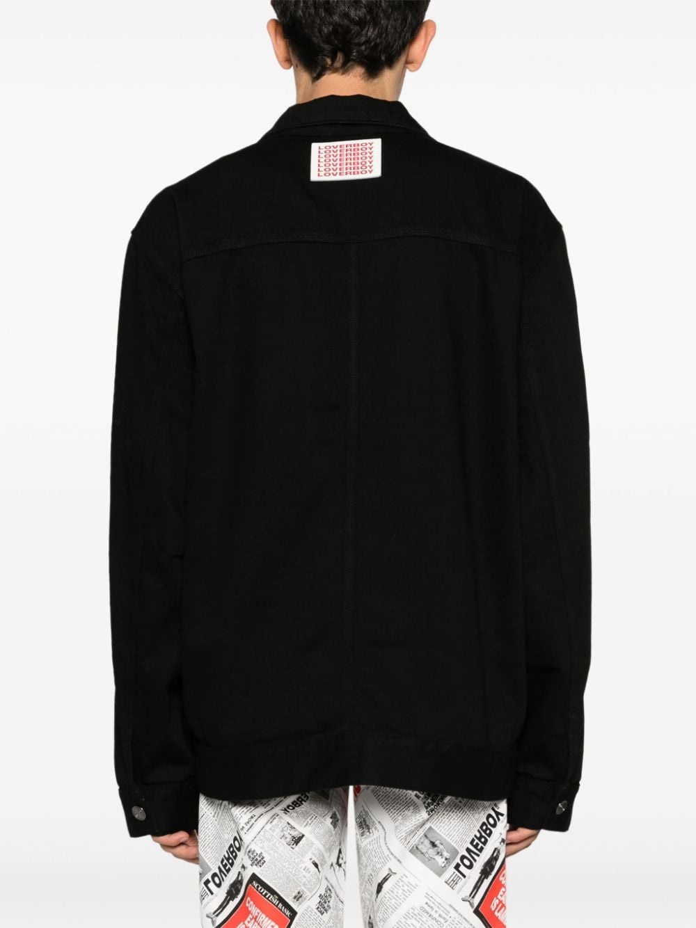 stud-detail denim jacket - 5