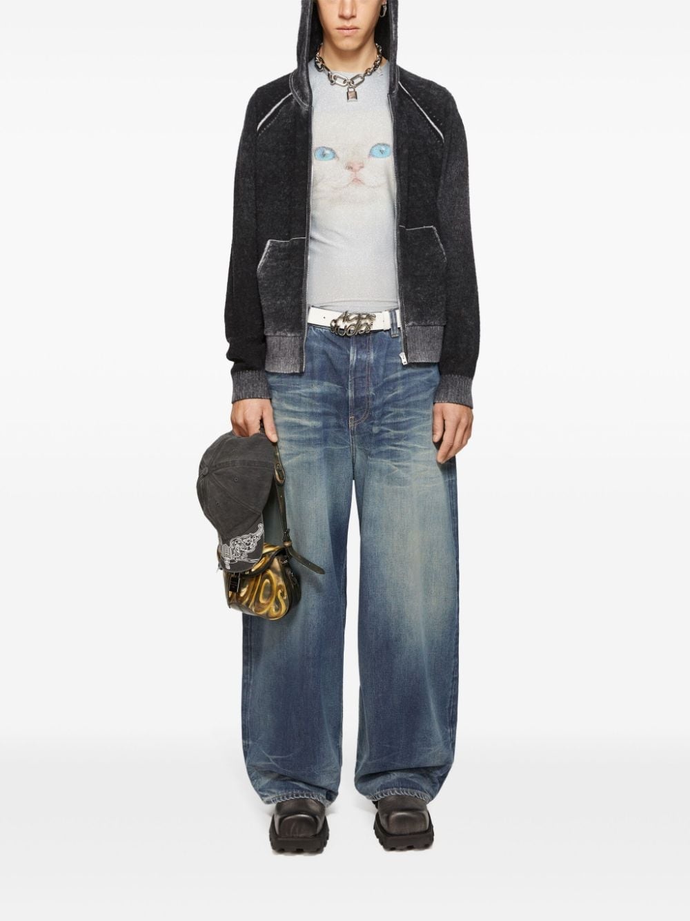 wide-leg jeans - 2
