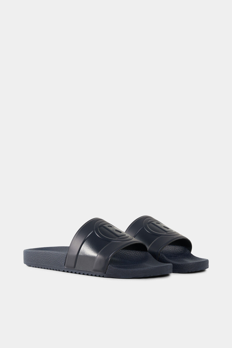 Slides Belize in Navy blue 3