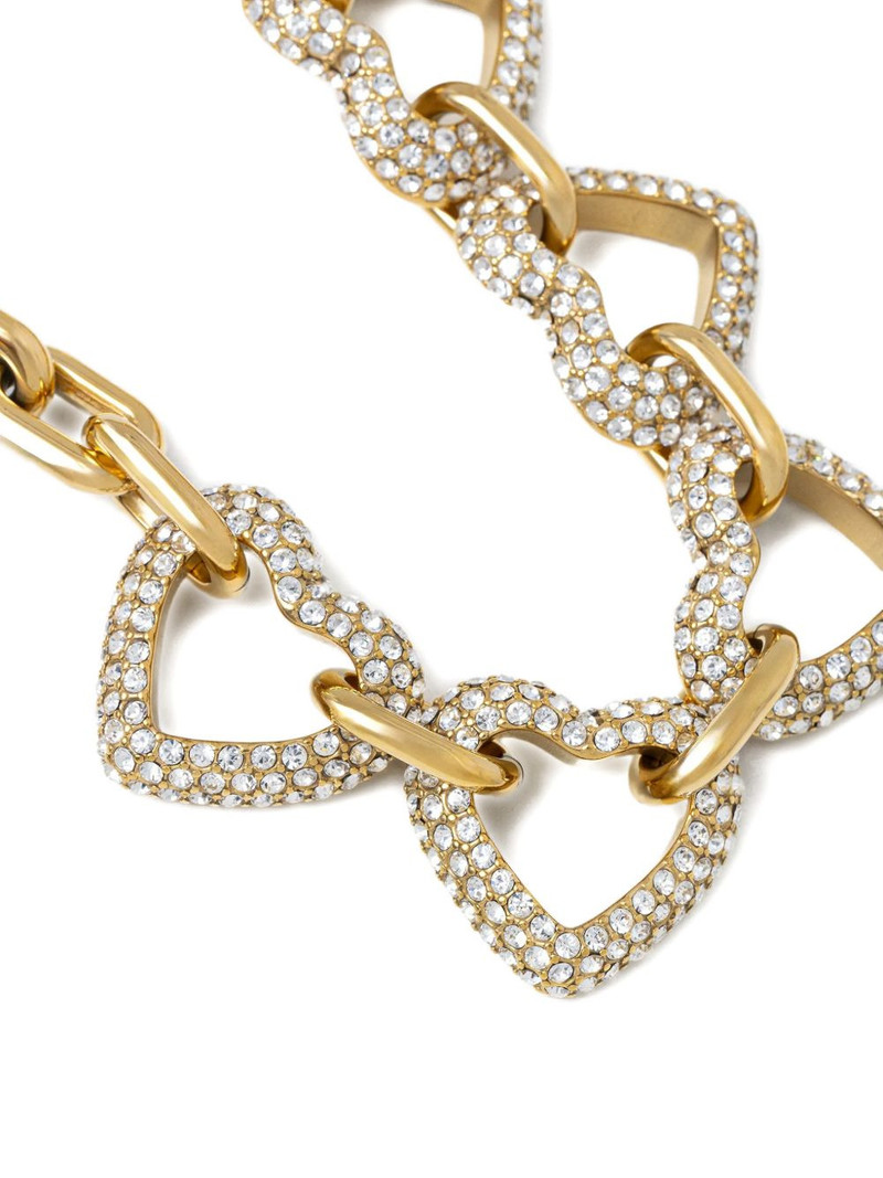 GUESS USA Beloved heart-chain necklace outlook