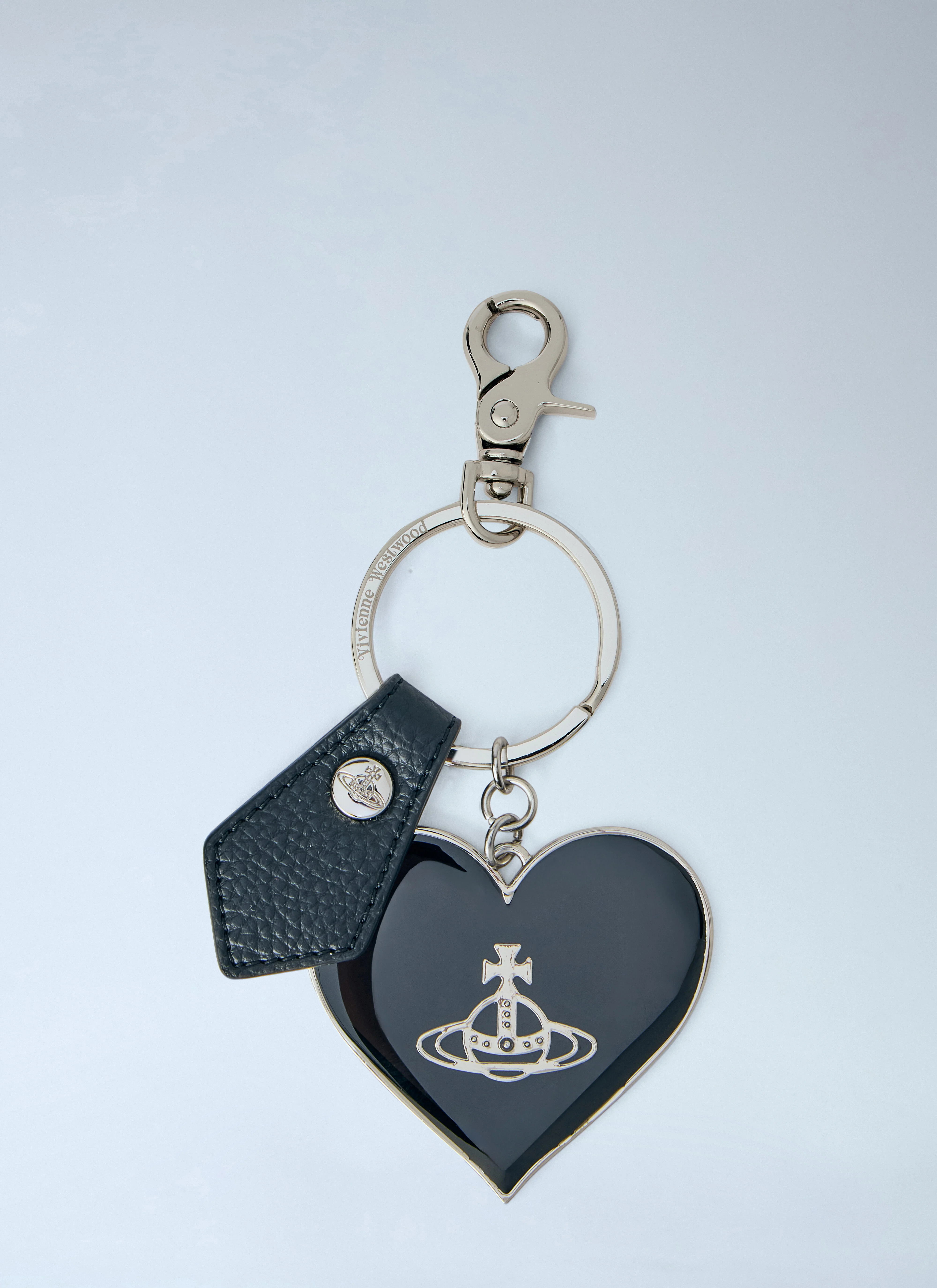 Mirror Heart Orb Keyring - 1