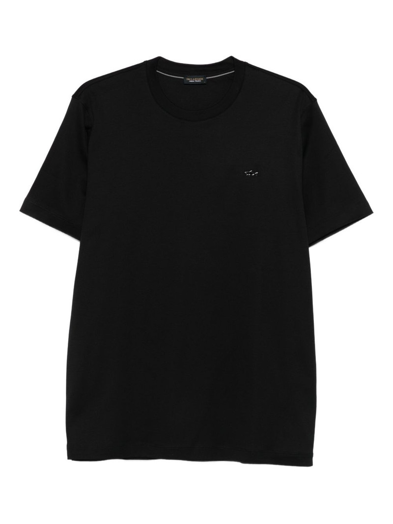 embroidered logo T-shirt 1