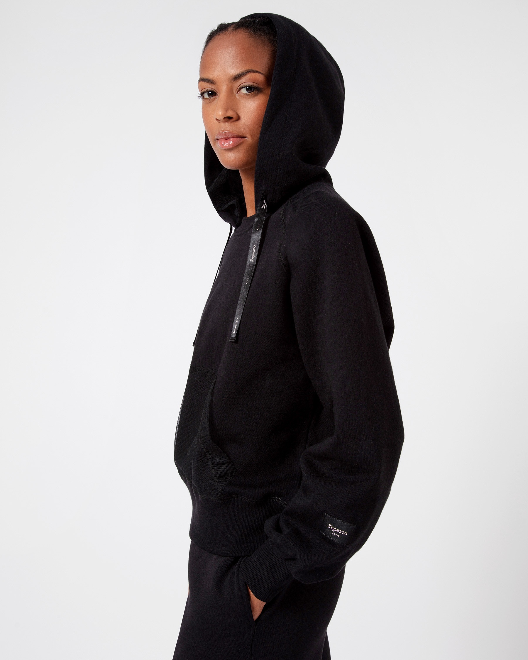 Brushed fleece hoodie - 3