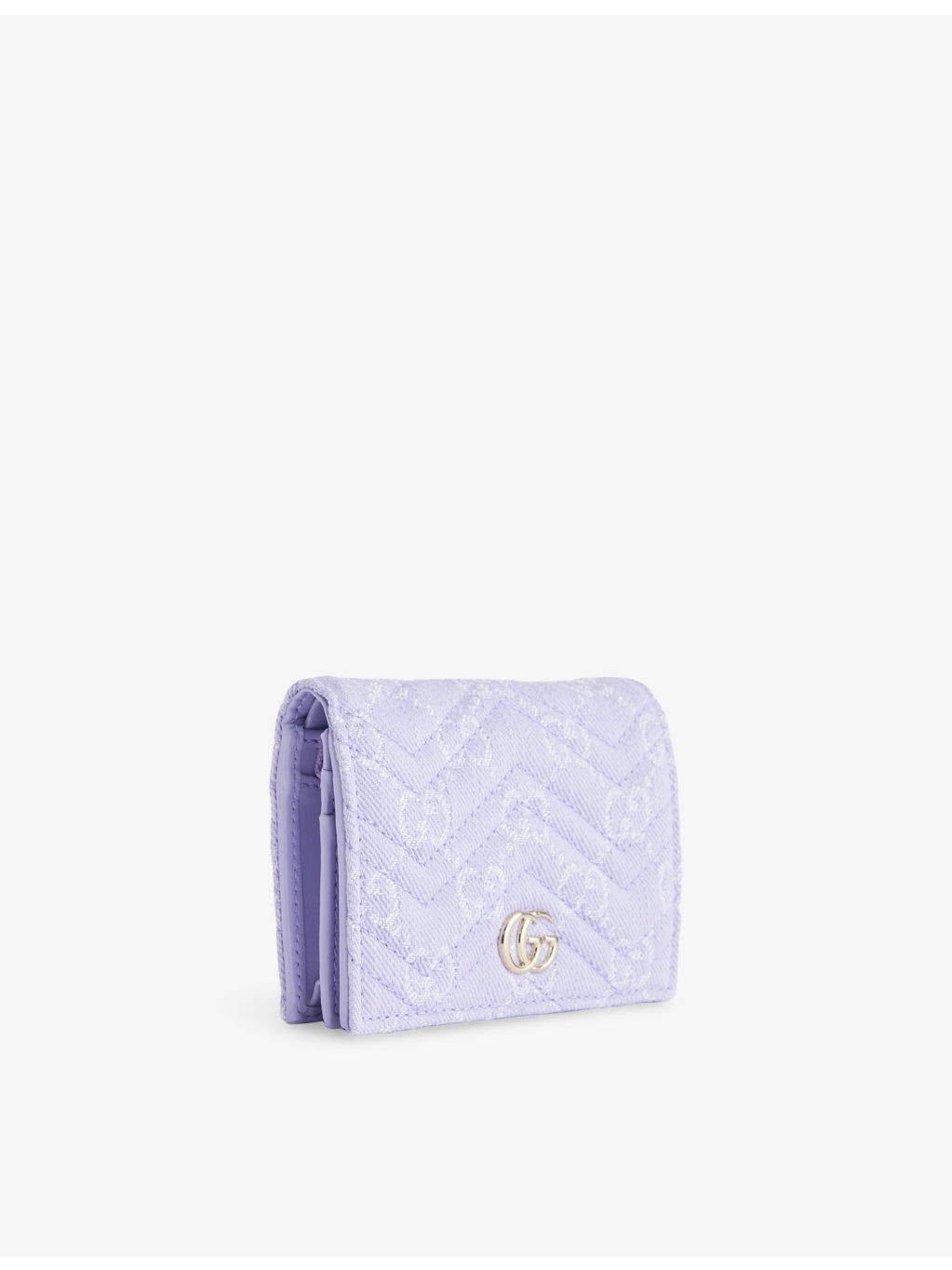 GG Marmont Denim Wallet - 5