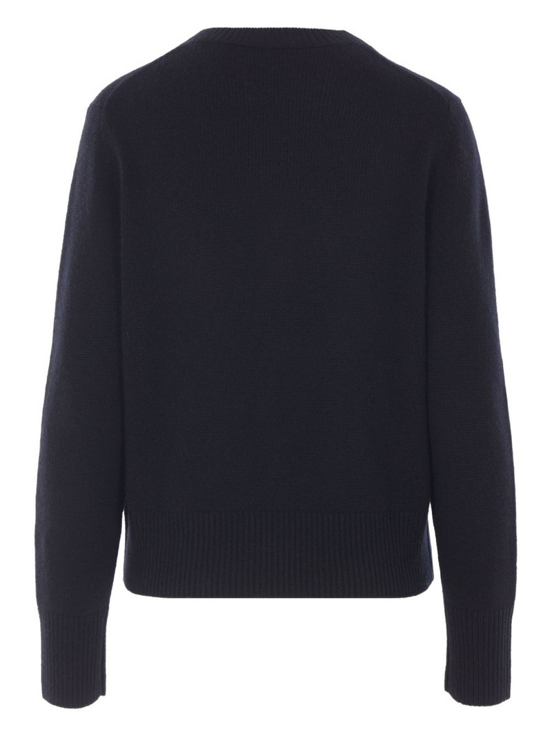 Allude cashmere ribbed sweater outlook