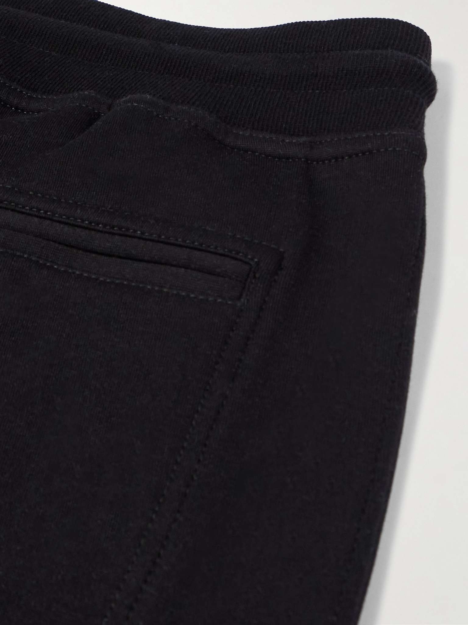 Tapered Cotton-Blend Jersey Sweatpants - 5
