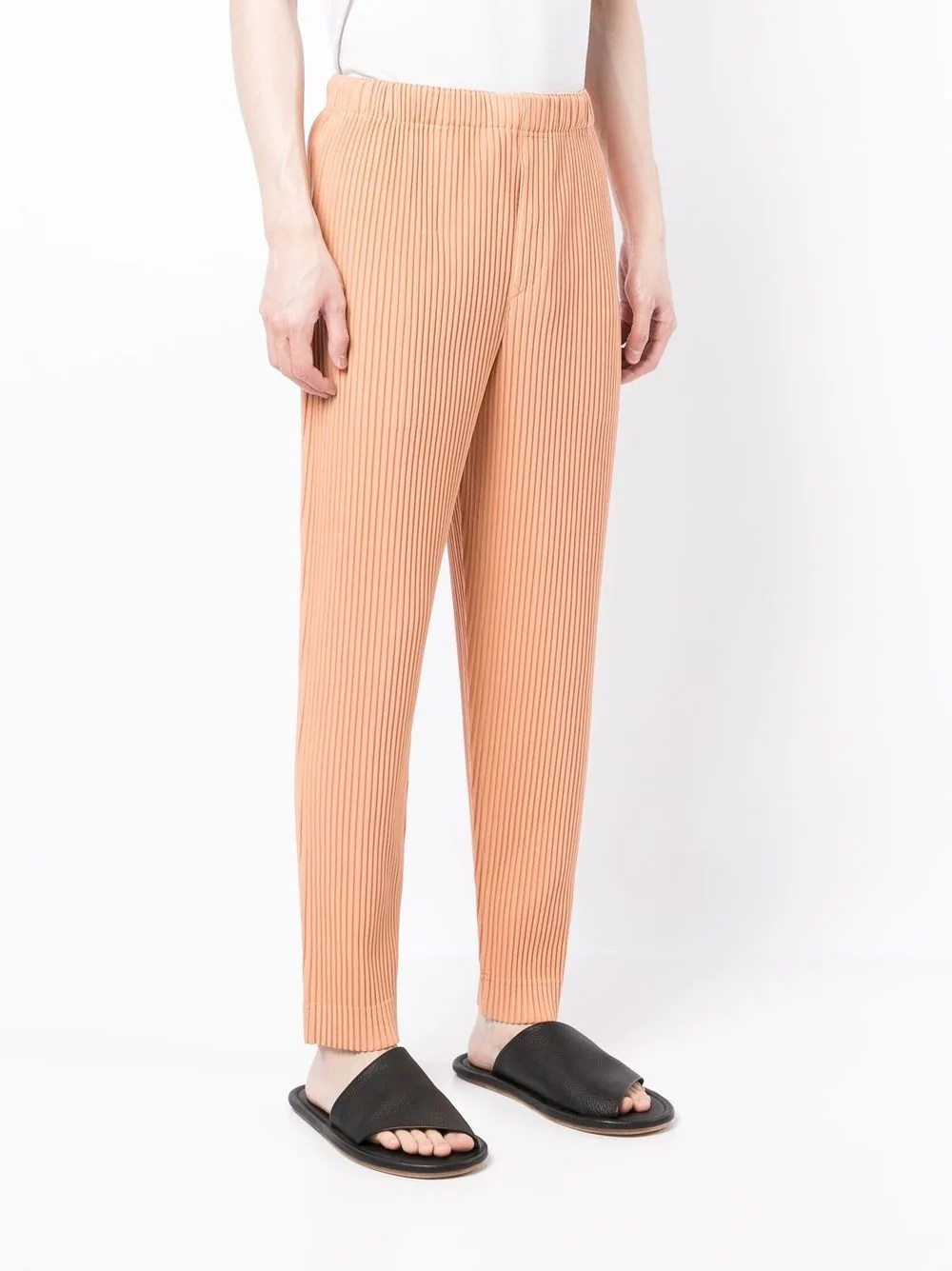 cropped pleated trousers - 3