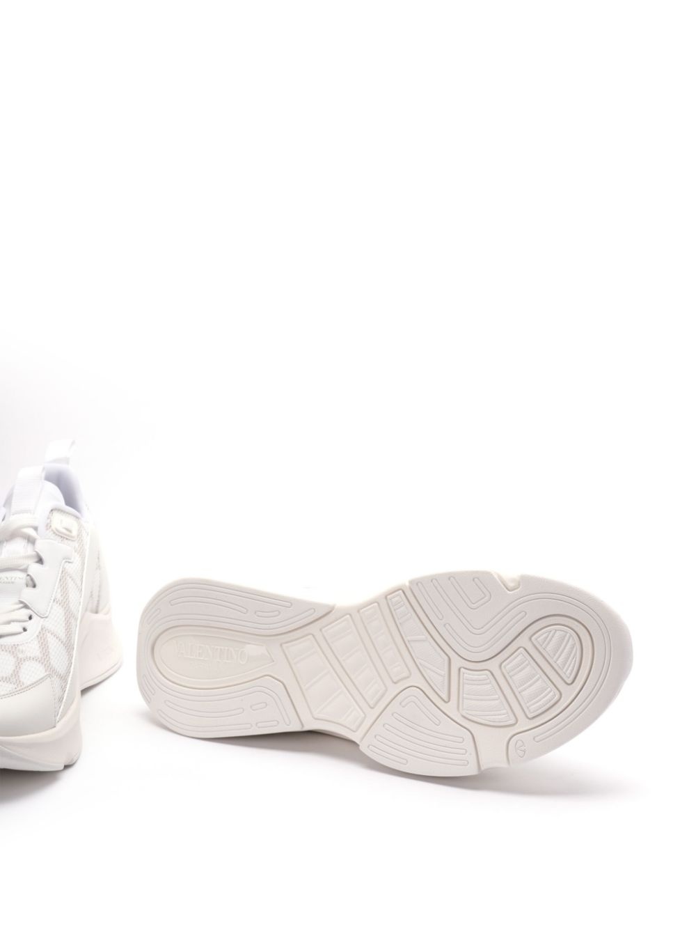 panelled sneakers - 4