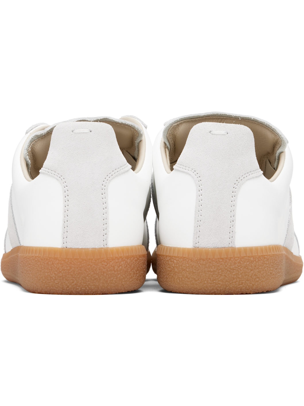 Gray & White Replica Sneakers - 2