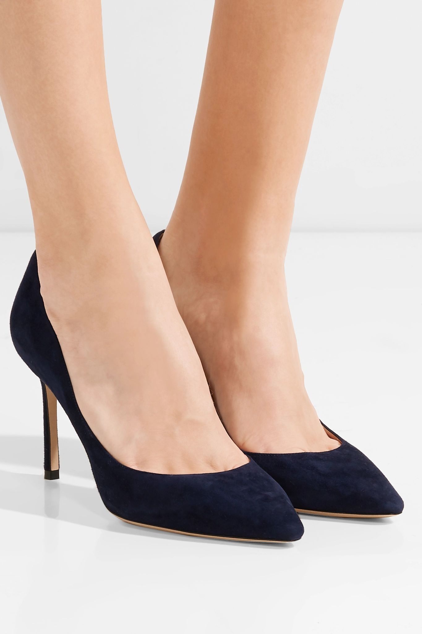 Romy 85 suede pumps - 2