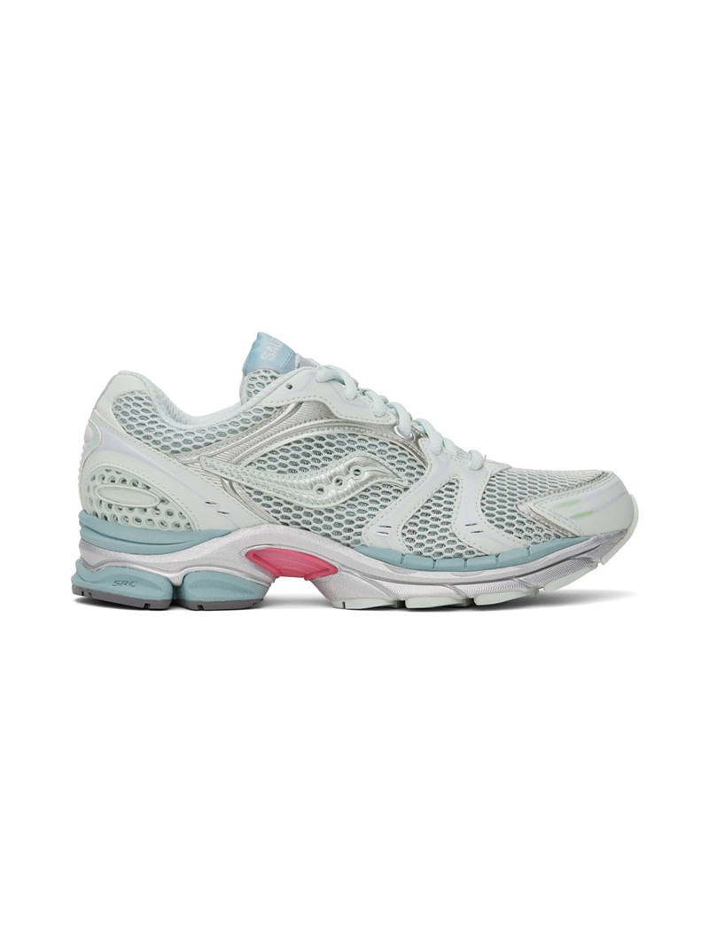 Blue & Silver ProGrid Triumph 4 Sneakers - 1