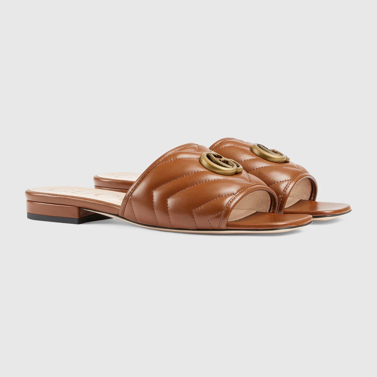 Women's slide with Double G - 2
