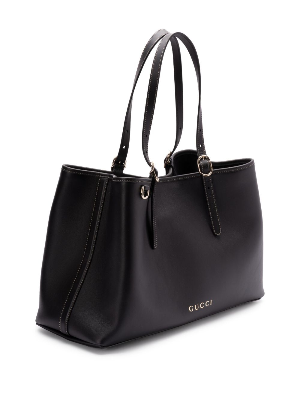 medium GG-emblem tote bag - 3