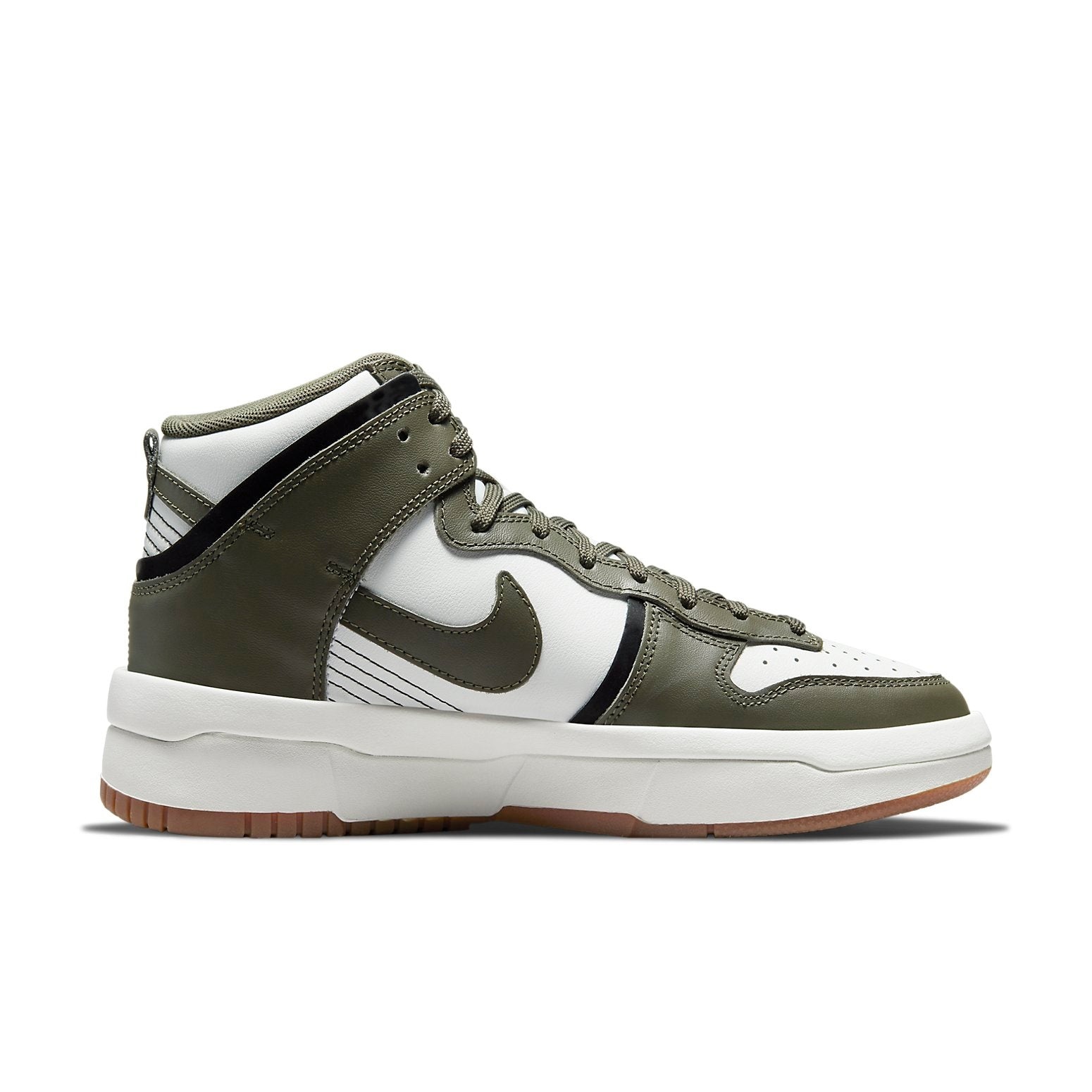 (WMNS) Nike Dunk High Up 'Cargo Khaki' DH3718-103 - 2