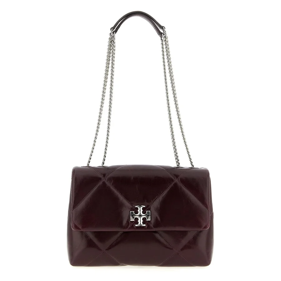 Tory Burch Kira Burgundy Leather Crossbody Bag - 1