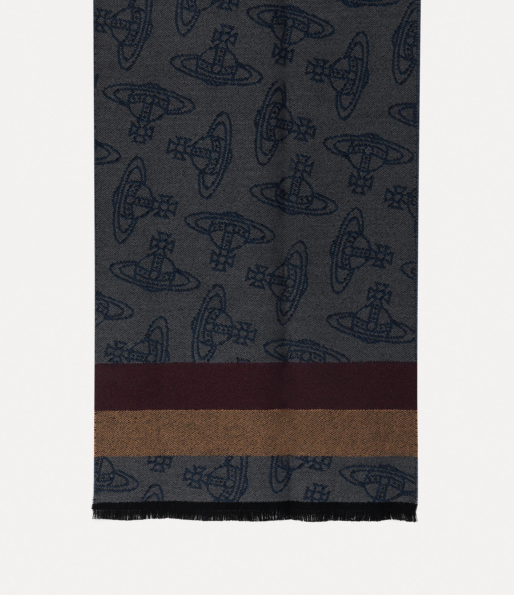 ORB LINING STRIPE SCARF - 2