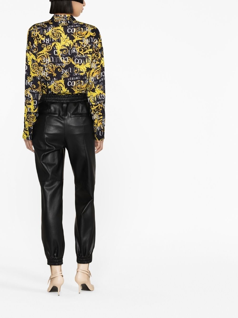 baroque logo-print shirt - 4