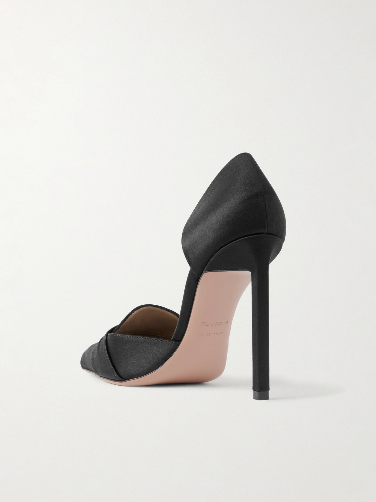 Eva D'orsay Satin Pumps - 3