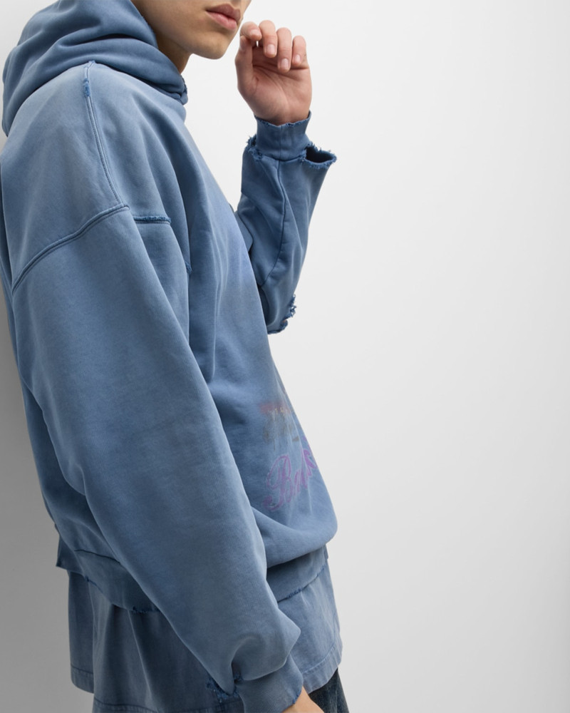 Men's Paris Moon Faded 까마귀 7