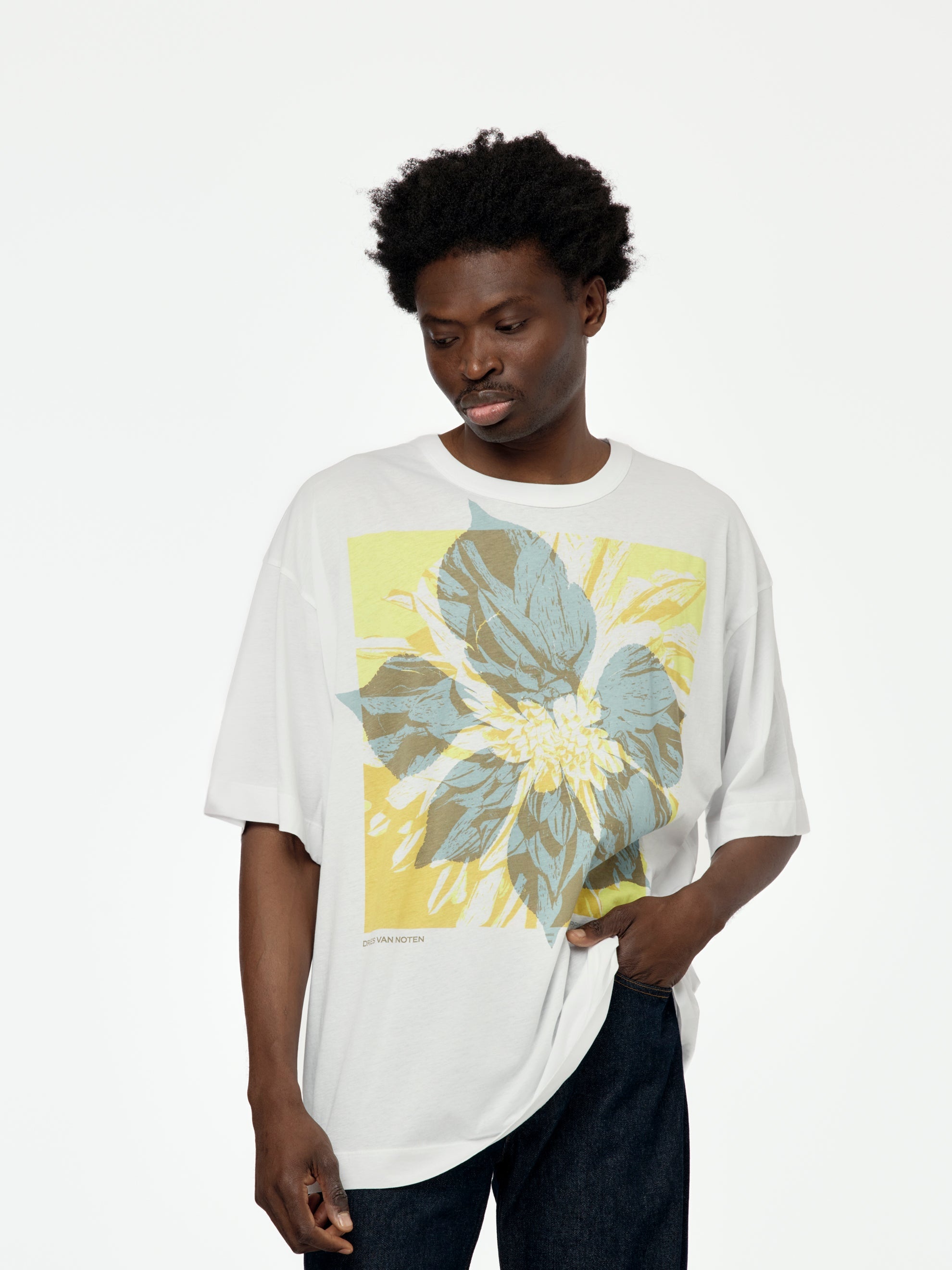 HUIN S/S T-SHIRT (WHITE) - 1