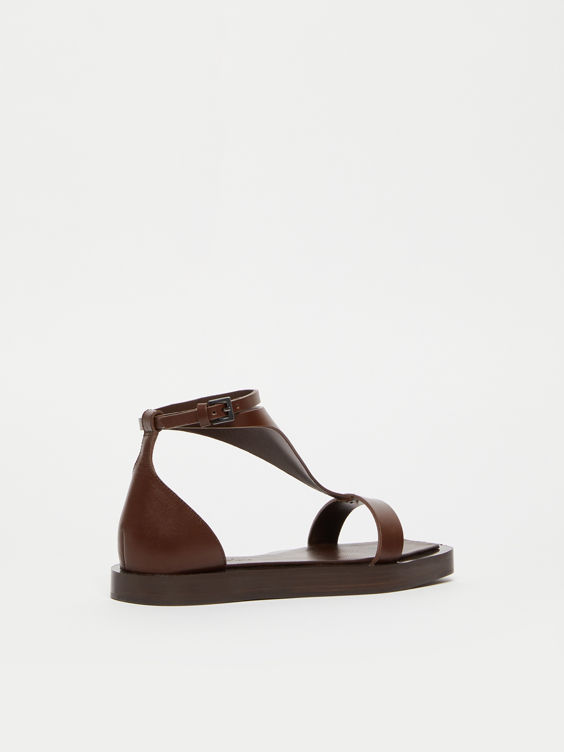 【MAX MARA】VELAFLAT Flat leather sandals Max Mara VELAFLAT Flat leather sandals | REVERSIBLE