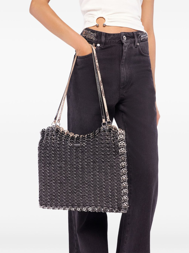 rabanne 1969 flip python-effect bag outlook